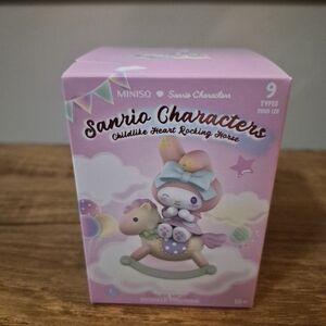 Miniso Sanrio Characters Childlike Heart Rocking Horse blind box